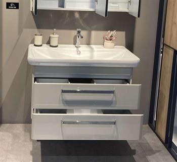 Orka Rose 95 cm Kaşmir Banyo Dolabı Alt Modül ve Lavabo