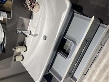 Orka Rose 95 cm Kaşmir Banyo Dolabı Alt Modül ve Lavabo