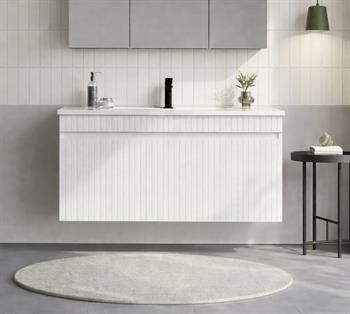 Orka Tivoli 100 cm Mat Beyaz Banyo Dolabı Alt Modül ve Lavabo , 5008672