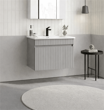 Orka Tivoli 65 cm Mat Kaşmir Banyo Dolabı Alt Modül ve Lavabo , 5008665