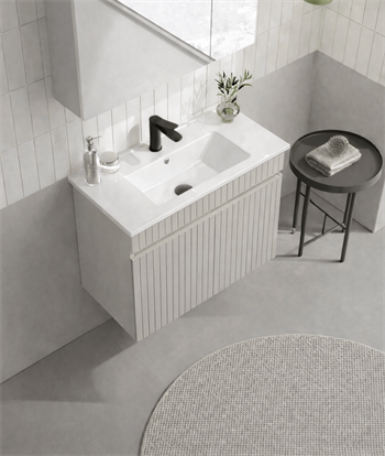 Orka Tivoli 65 cm Mat Kaşmir Banyo Dolabı Alt Modül ve Lavabo , 5008665