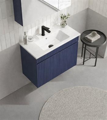 Orka Tivoli 65 cm Mat Lacivert Banyo Dolabı Alt Modül ve Lavabo , 5008666
