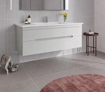 Orka Varna 120 cm Mat Lake Kaşmir Banyo Dolabı Alt Modül ve Lavabo , 5009203