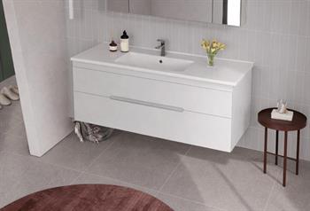 Orka Varna 120 cm Mat Lake Kaşmir Banyo Dolabı Alt Modül ve Lavabo , 5009203
