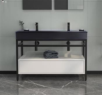 Orka Vegas 120 cm  Beyaz Banyo Dolabı Alt Modül ve Lavabo
