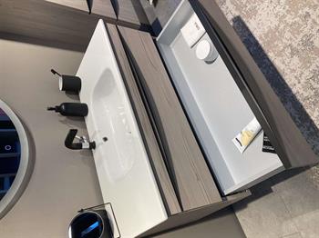 Orka Vento 100 cm, Dublin, Banyo Dolabı Takımı (Dokunmatik Sensörlü Ayna)