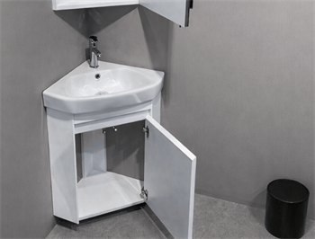 Orka Zag 45 cm, Mat Beyaz, Banyo Dolabı Alt Modül ve Lavabo, 5001886