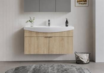 Orka Purus 100 cm, Budva, Banyo Dolabı Alt Modül Ve Lavabo, 5007991