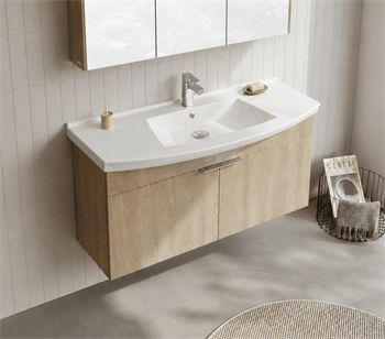 Orka Purus 100 cm, Budva, Banyo Dolabı Alt Modül Ve Lavabo, 5007991