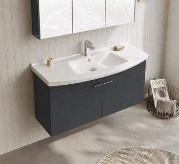 Orka Purus 100 cm, Mat Antrasit, Banyo Dolabı Alt Modül Ve Lavabo, 5007981