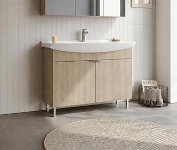 Orka Purus 100 cm, Budva, Banyo Dolabı Alt Modül Ve Lavabo, (Ayaklı), 5008451