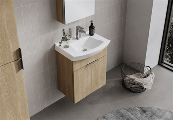 Orka Purus 55 cm, Budva, Banyo Dolabı Alt Modül Ve Lavabo, 5008291