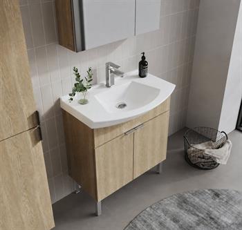 Orka Purus 65 cm, Budva, Banyo Dolabı Alt Modül Ve Lavabo, (Ayaklı), 5008447