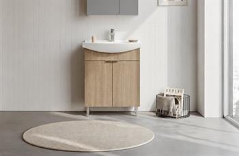 Orka Purus 65 cm, Budva, Banyo Dolabı Alt Modül Ve Lavabo, (Ayaklı), 5008447