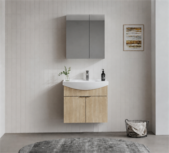 Orka Purus 65 cm ,Budva, Banyo Dolabı Takımı (Dolaplı Ayna), 5008337