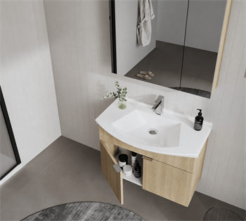 Orka Purus 80 cm, Budva, Banyo Dolabı Alt Modül Ve Lavabo, 5007990