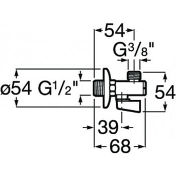 Roca Ara Musluk, Aqua, Filtreli, Krom, 1/2