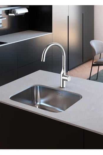 Roca Eviye Bataryası, Glera, Döner Çıkış Uçlu, Krom, A5A844DC00