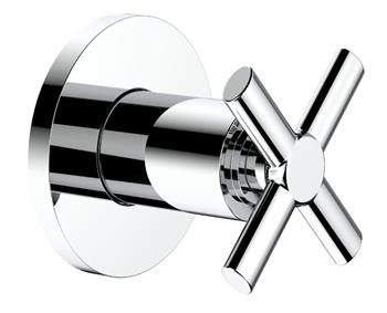 Roca Kesme Valfi, Aqua Cross, Krom, 1/2