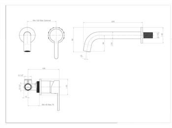 Roca Lavabo Bataryası, Carelia, Ankastre, Krom, A5A358AC0K
