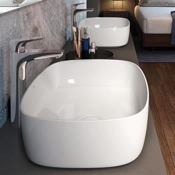 Roca Lavabo, Inspira Soft, Tezgah Üstü, Beyaz, 50X37 , A327500000