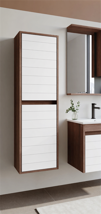 Orka Serra 40 cm Boy Dolabı Navaro/Beyaz, 3009567