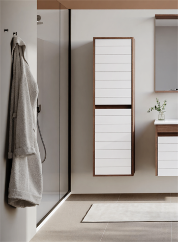 Orka Serra 40 cm Boy Dolabı Navaro/Beyaz, 3009567