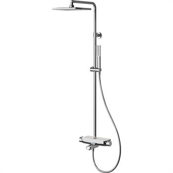 Teska Duş Kolonu, Mira, Mix, Üç Yönlü, Beyaz Camlı, DK3701C