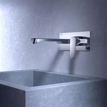 Teska Lavabo Bataryası, Quasar Pro, Ankastre, Krom, E5106