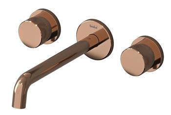 Teska Lavabo Bataryası, Tria, Ankastre, Rose Gold, E5219