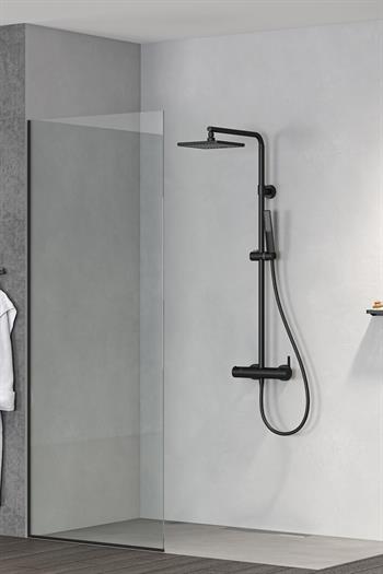 Teska Mix, Devon, İki Yönlü, Kare, Full Siyah, DK2308