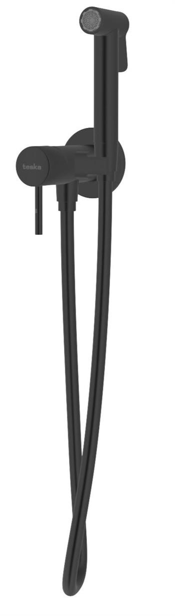 Teska Pulito Ankastre Shut Off Batarya-Full Siyah BTK6804