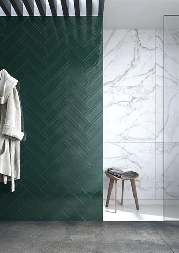 Vitra 10X30D Karo Homemade-X Zümrüt Yeşil Crcv. Dek Prl Nr K94630700001VTE1