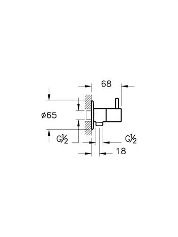 Vitra Ara Musluk, Origin, Soft Bakır, A4521429