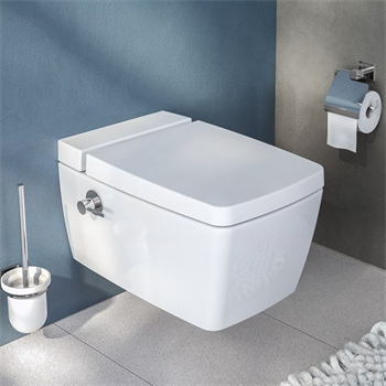 Vitra Asma Klozet, Metropole Rim-ex, Kanalsız, Vitrafresh Deterjan Hazneli ve Entegre Termostatik, Ara Musluklu, 7672B003-7212