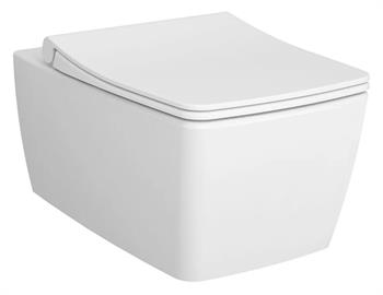 VitrA Asma Klozet, Metropole Rim-ex, Kanalsız, 56 cm, Mat Beyaz, 7672B001-0559  (sadece istanbul teslimat için uygundur )