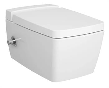 VitrA Asma Klozet Metropole Rim-ex Kanalsız, Vitrafresh Deterjan Hazneli ve Entegre Ara Musluklu, 7672B003-1687