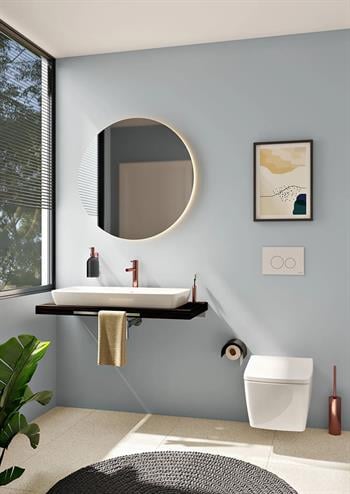 VitrA Asma Klozet, Metropole Rim-ex, Kanalsız, Vitrafresh Deterjan Hazneli, 56 cm, 7672B003-1685  (sadece istanbul teslimat için uygundur )