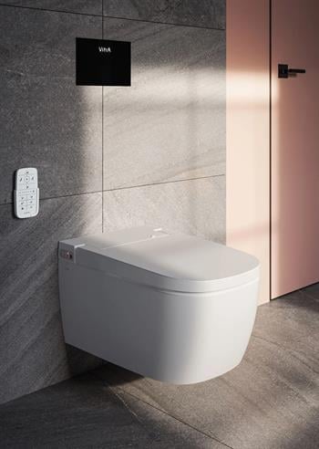 VitrA Asma Klozet Metropole V-Care Akıllı Rim-ex , Comfort, VitraClean, Yeni Seri, 5674B403-6194  (sadece istanbul teslimat için uygundur )