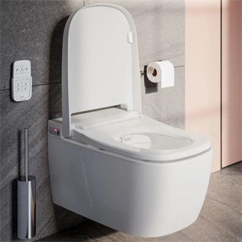 VitrA Asma Klozet Metropole V-Care Akıllı Rim-ex, Basic, VitraClean, Yeni Seri, 5674B403-6193