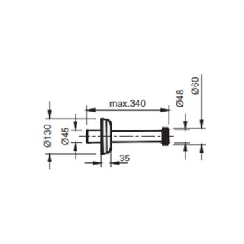 Vitra Çocuk Klozetleri İçin Ara Uzatma Borusu 300-1203