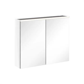 Vitra Core Dolaplı Ayna Üstten Aydınlatmalı, 80 Cm, Parlak Beyaz 67600