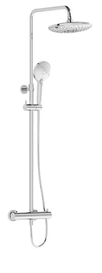 Vitra Duş Kolonu ve Termostatik Duş Bataryası Sistemi, AquaHeat Bliss 240 2F, A47205