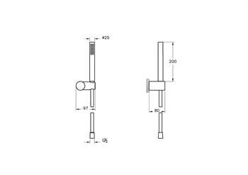 Vitra Duş Takımı, Suit 1F, A45543