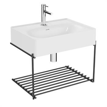 Vitra Equal Lavabo Ünitesi Raflı, 60 cm, 64082 