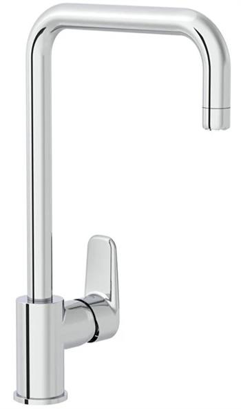 Vitra Flow Soft U Tipi Eviye Bataryası,Krom, A43426EXP