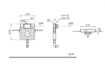 Vitra Gömme Rezervuar, Tek Ve Çocuk Klozetleri İçin Set, İnce , 3/6 Litre 768-1740-01