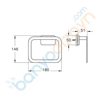 Vitra Havluluk, Base 600, Halka, A44132