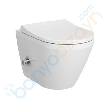 Vitra Integra Rim-ex Kanalsız ve Entegre Ara Musluklu Asma Klozet, 7041B003-1584 VitrA7041B003-1584Asma Klozet Modelleri, Çeşitleri & Fiyatları | Banyo Dizayn 
