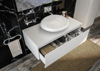 Vitra İstanbul Çanak Lavabo, 60 cm, Vitra Clean, 4280B403-0016